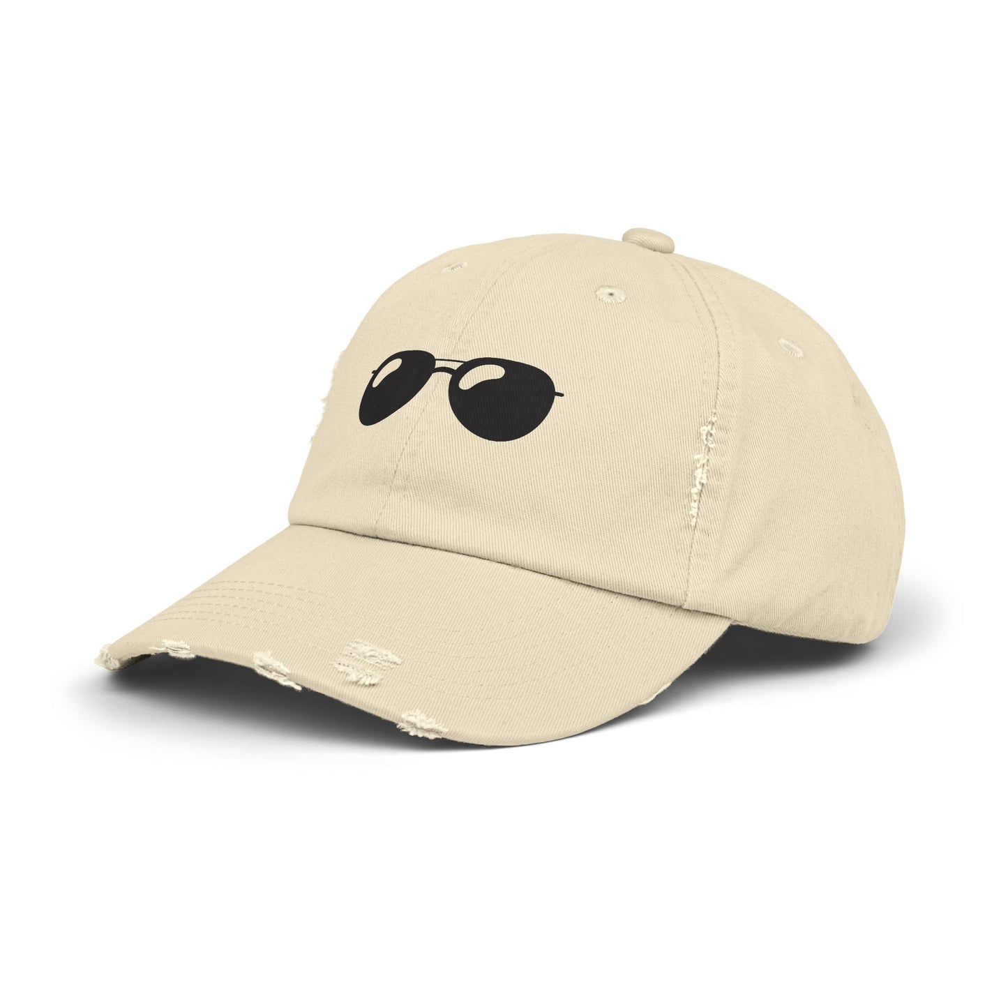 Sassy Shades - Distressed Embroidered Baseball Hat