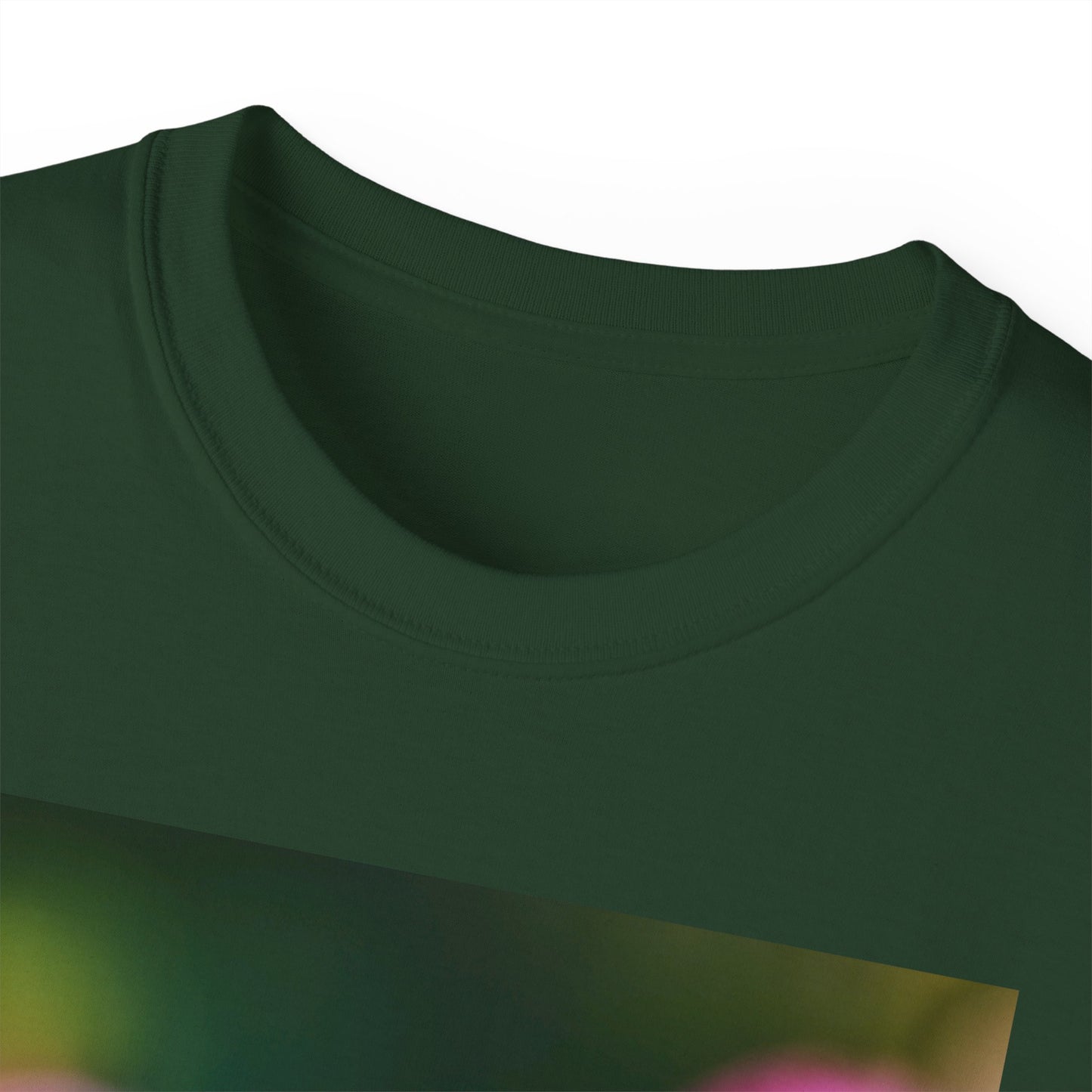 Pink flower T-shirt