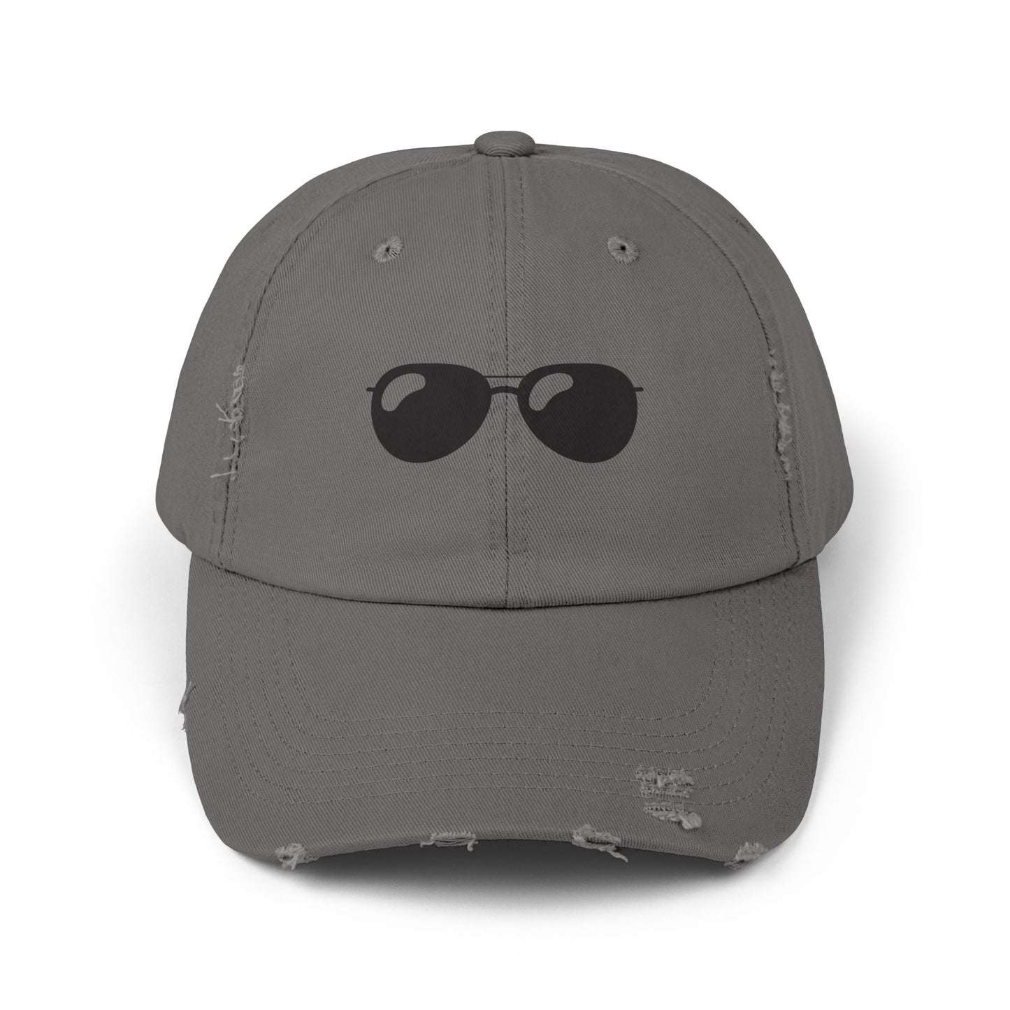 Sassy Shades - Distressed Embroidered Baseball Hat