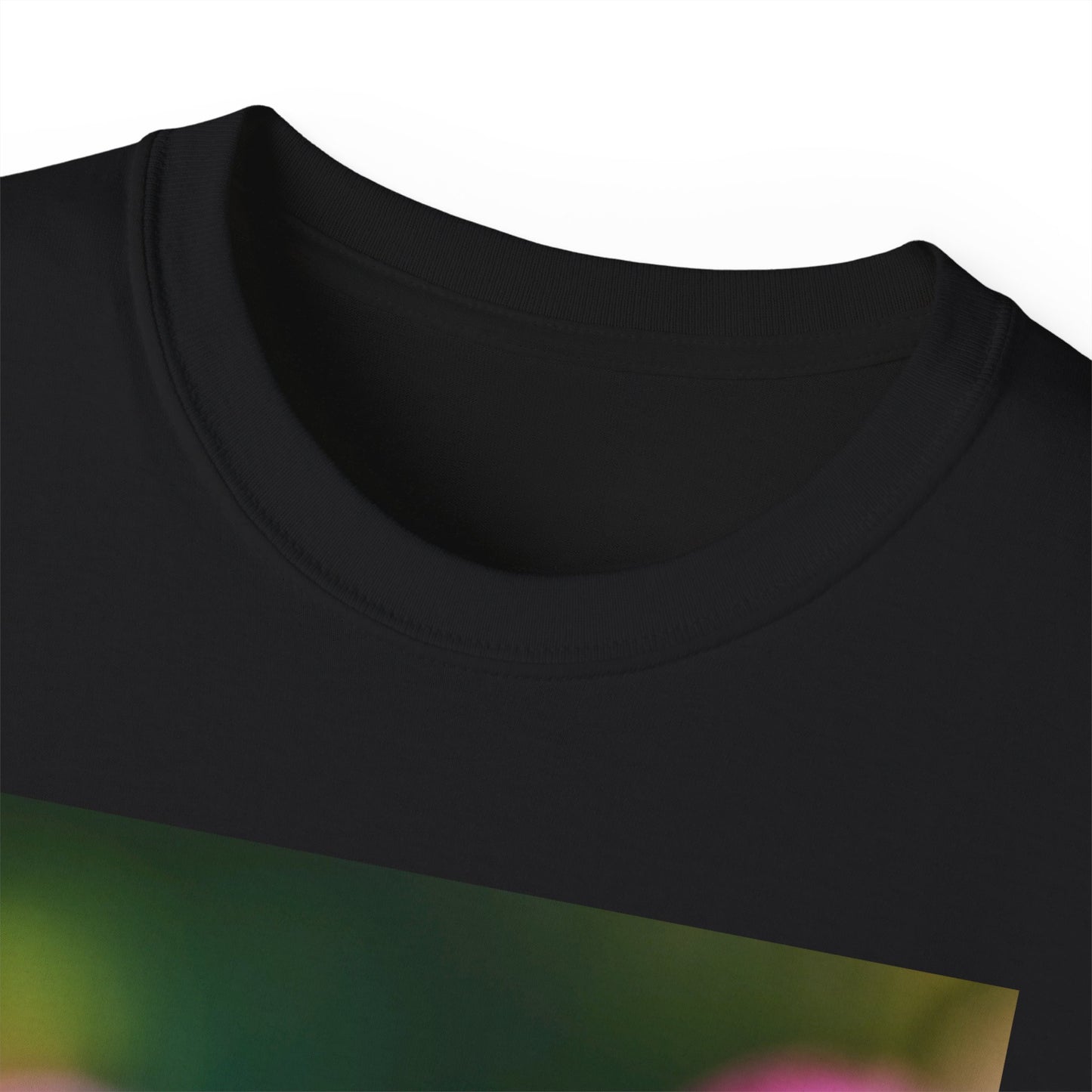 Pink flower T-shirt