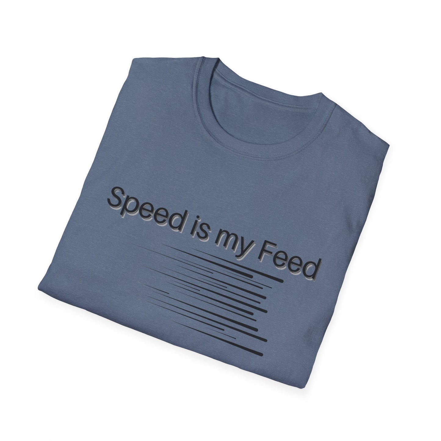 Speed is my Feed - Motion Marks T-shirt