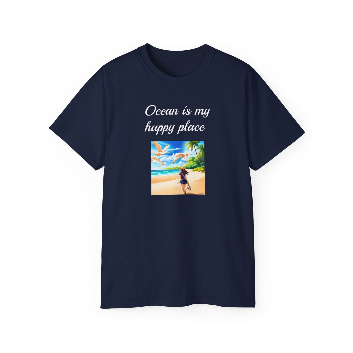 Ocean Vibes Cotton T-shirt