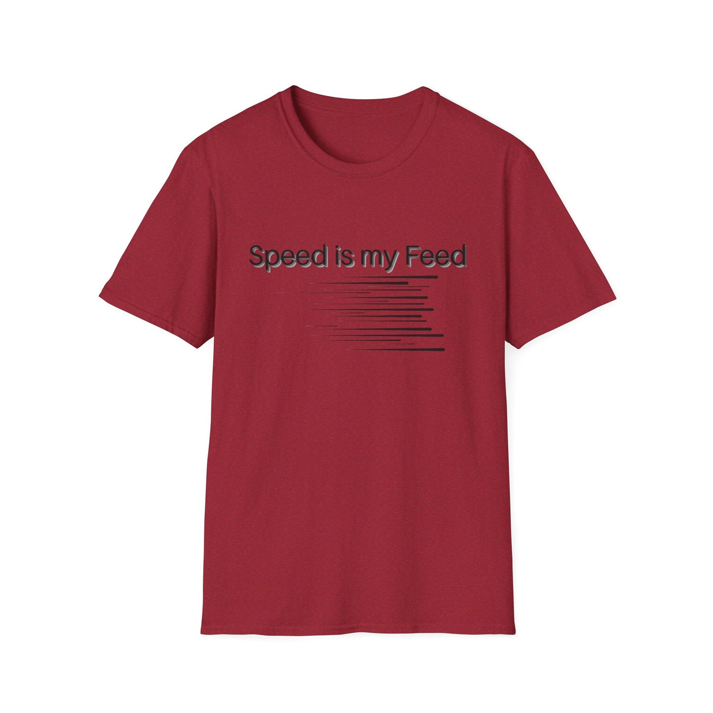 Speed is my Feed - Motion Marks T-shirt