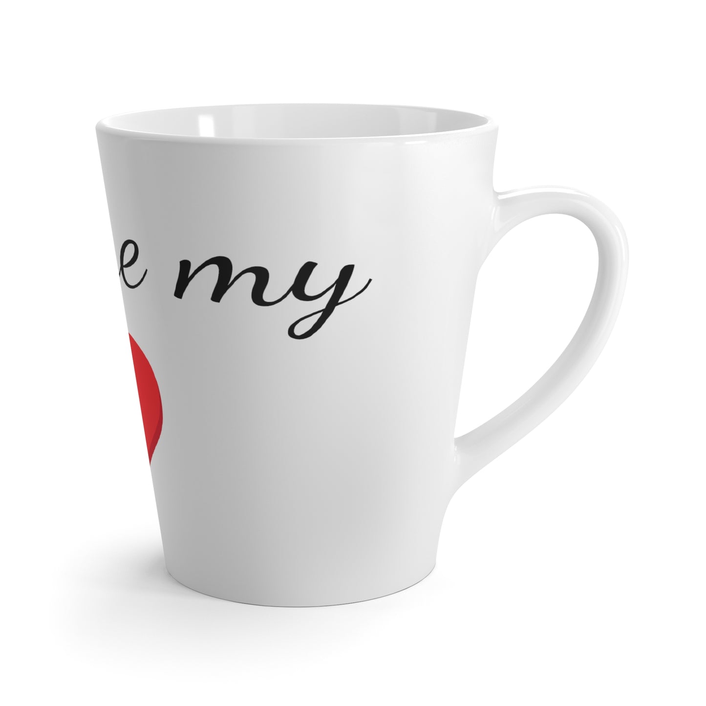 You are my heart Latte Mug