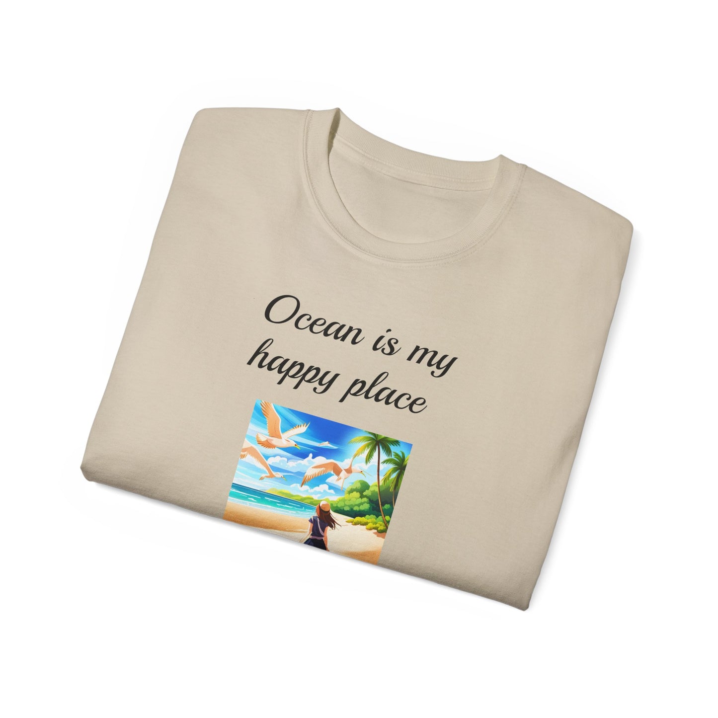 Ocean Vibes Cotton T-shirt