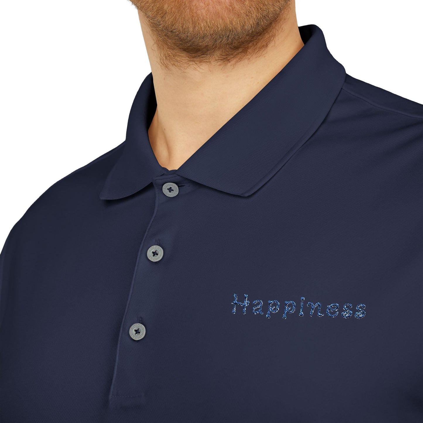 Customized Adidas Performance Polo - Happiness