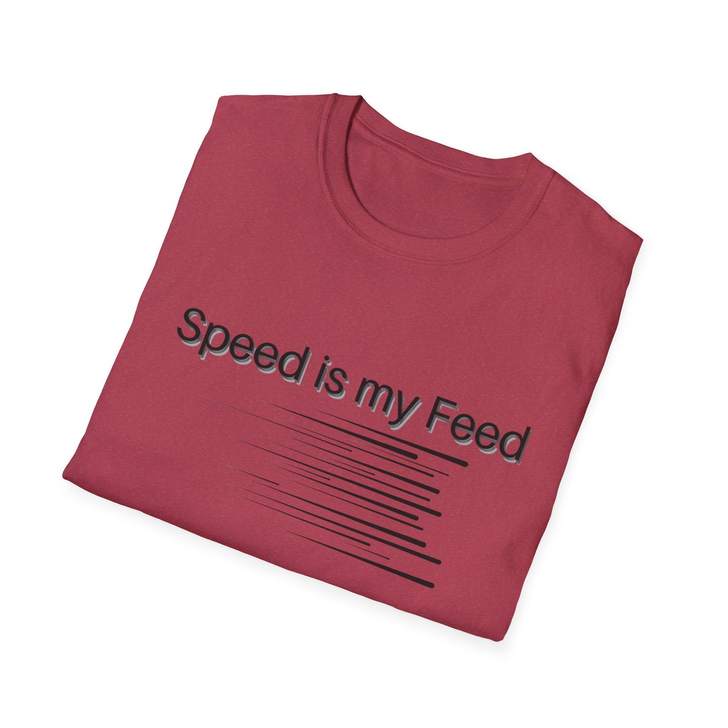 Speed is my Feed - Motion Marks T-shirt