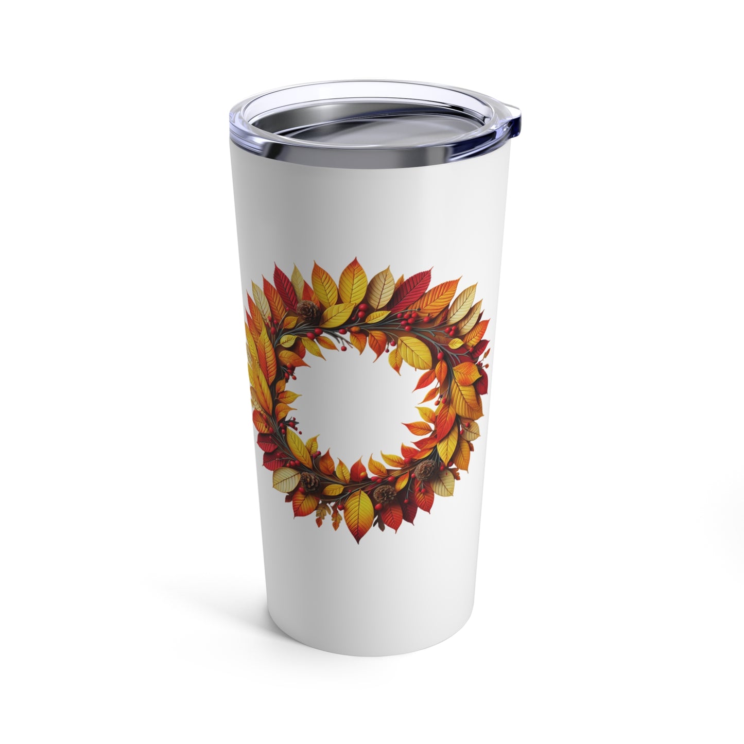 Fall Wreath Tumbler 20oz