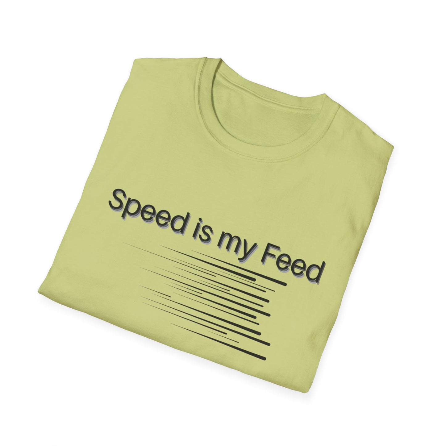 Speed is my Feed - Motion Marks T-shirt