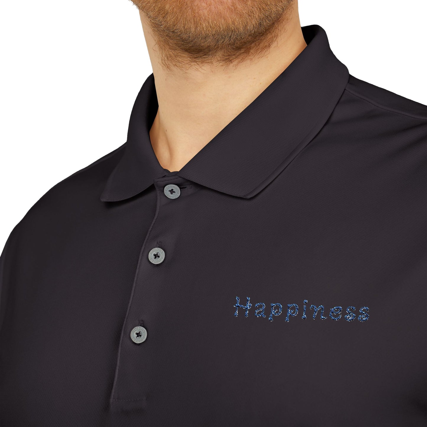 Customized Adidas Performance Polo - Happiness