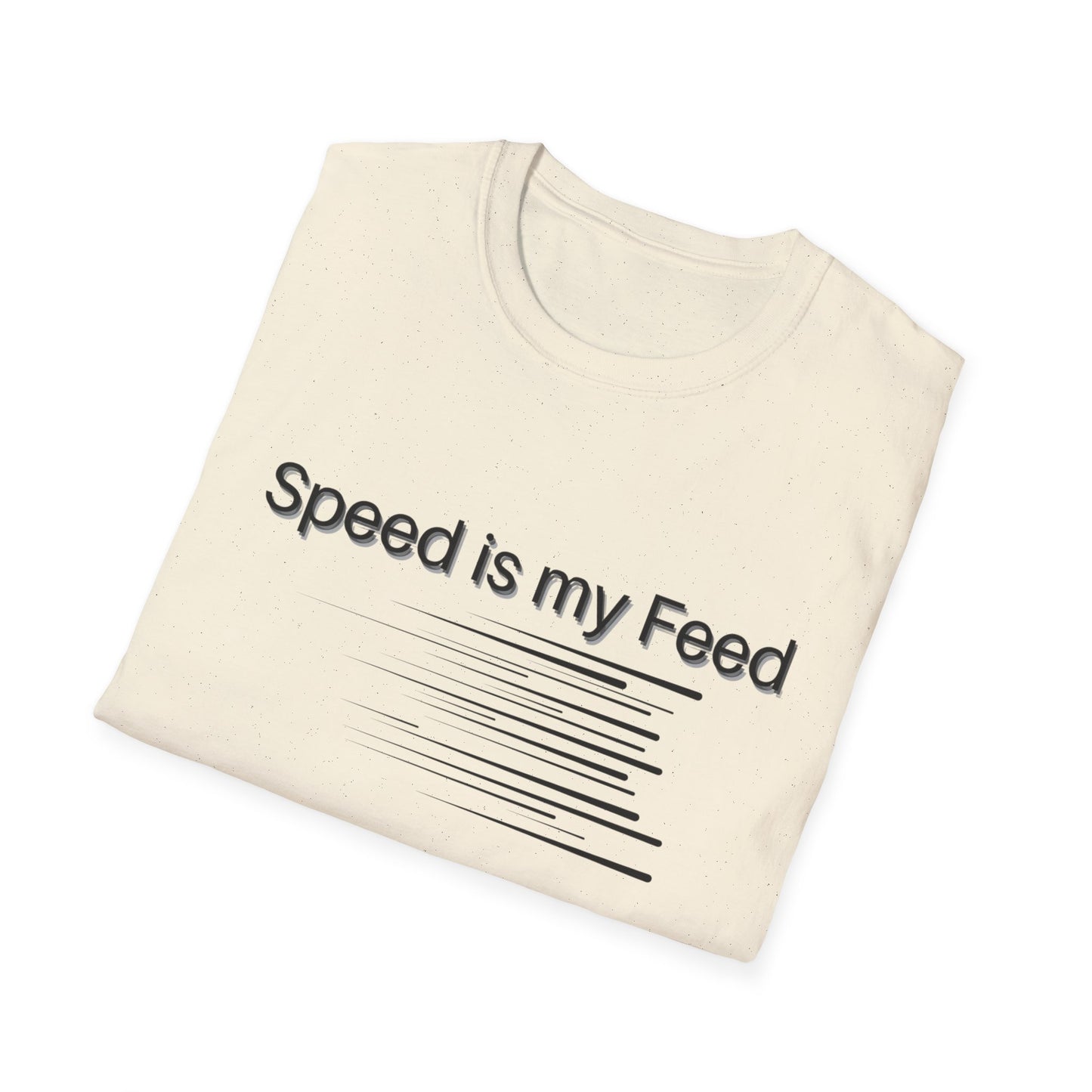 Speed is my Feed - Motion Marks T-shirt