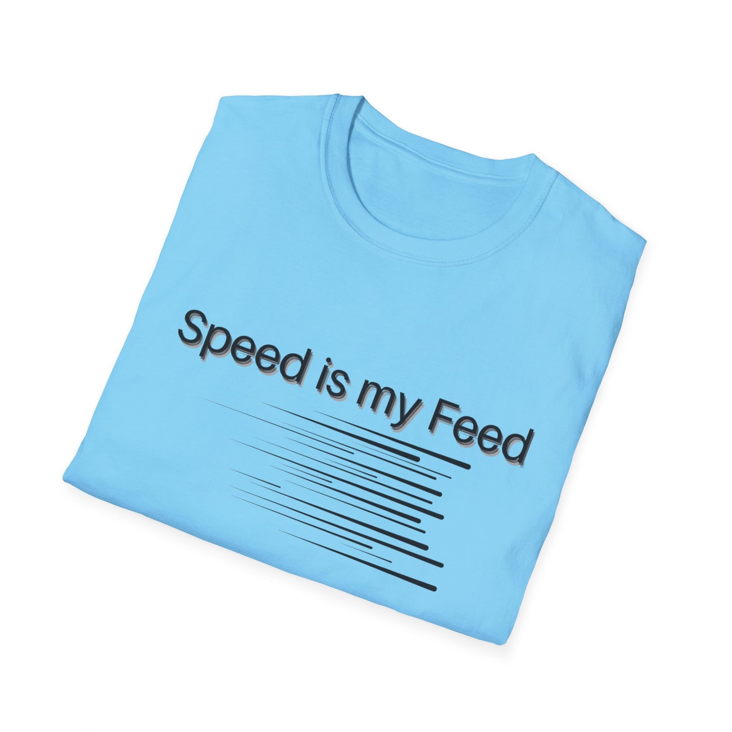 Speed is my Feed - Motion Marks T-shirt