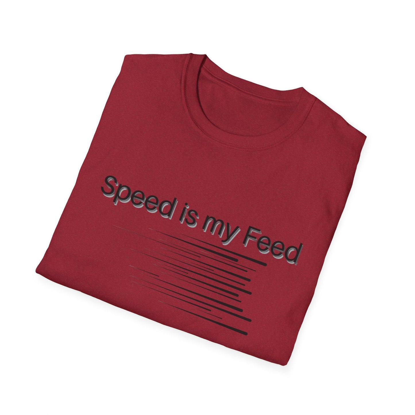 Speed is my Feed - Motion Marks T-shirt