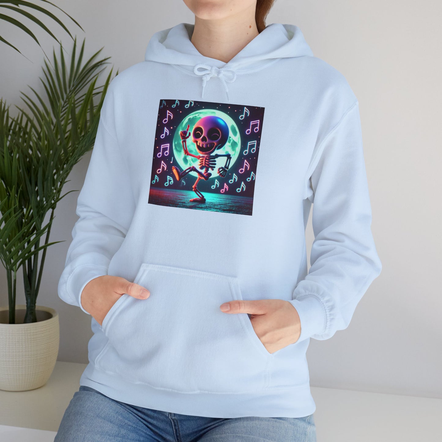 Moonlight Boogie Skeleton Hoodie