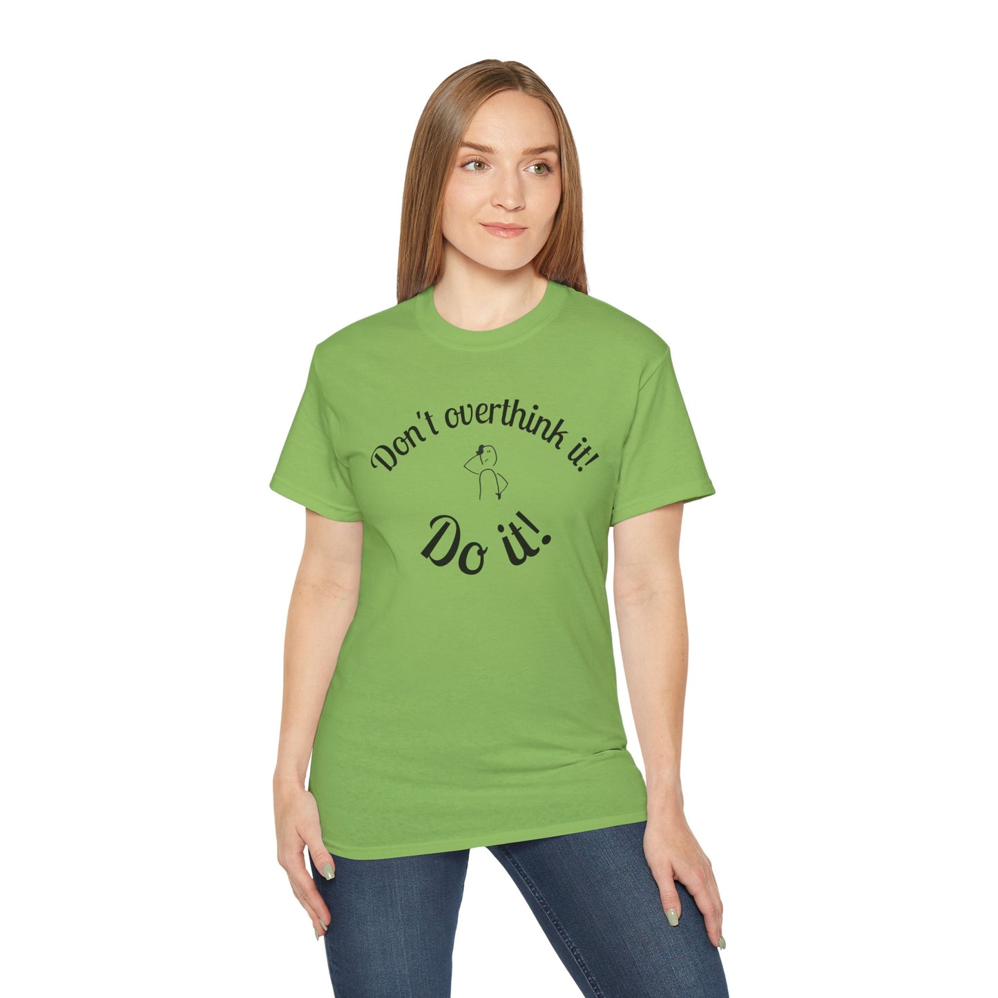 Stop Thinking, Start Doing Motivational T-Shirt