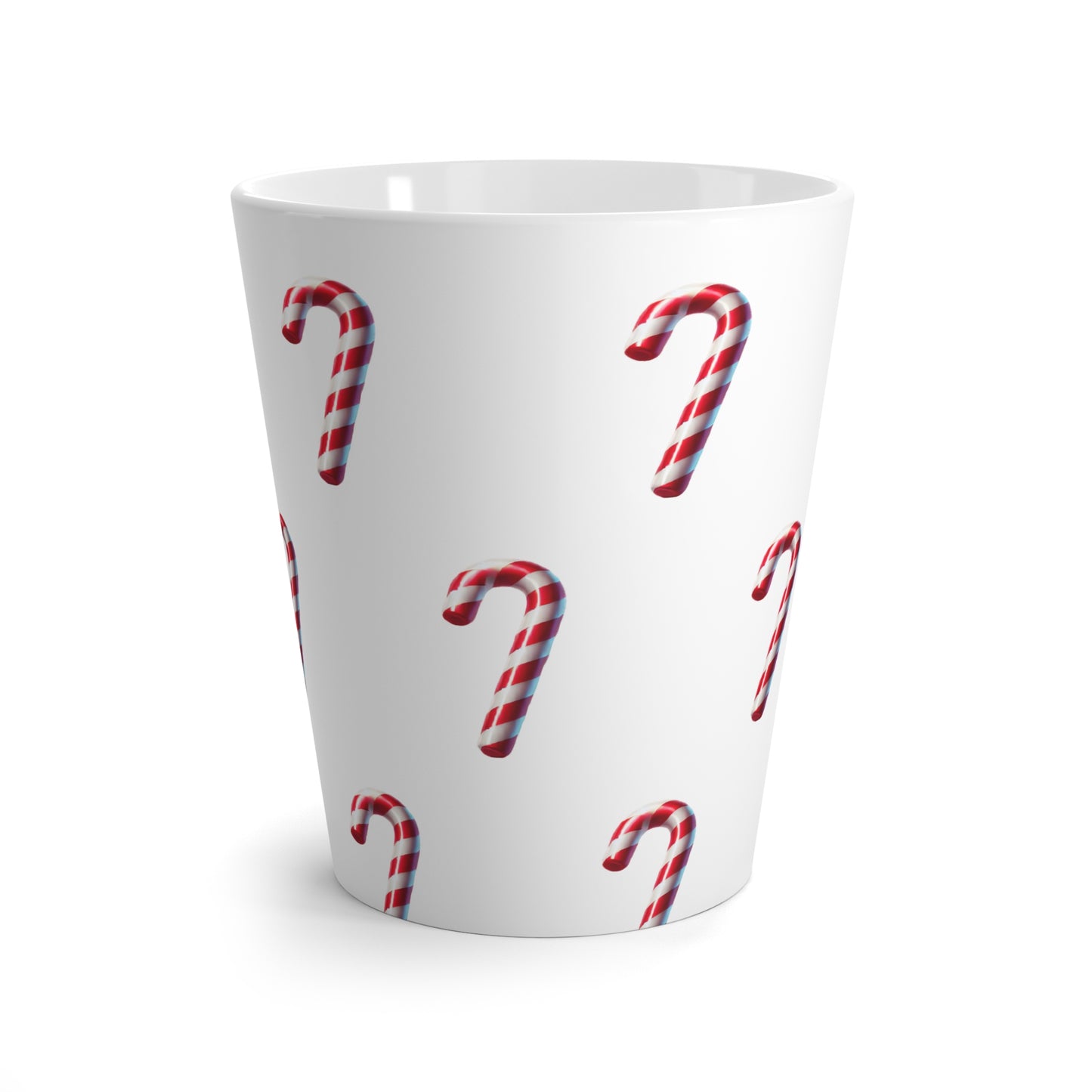 Candy Cane Delight Latte Mug