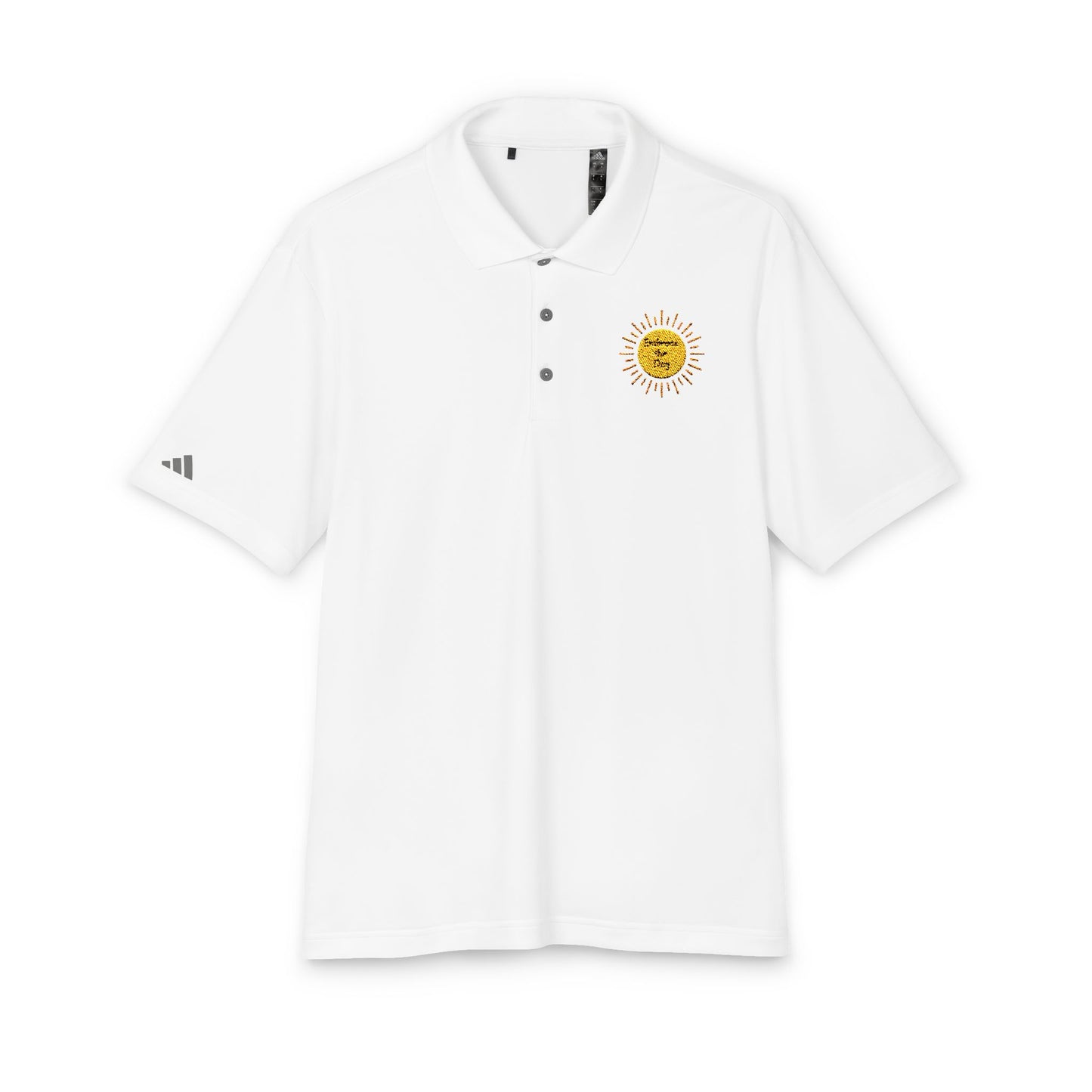 Custom adidas® Unisex Performance Polo - Embrace the Day