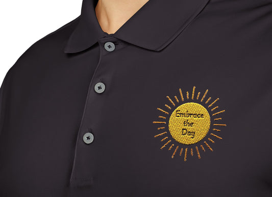 Custom adidas® Unisex Performance Polo - Embrace the Day
