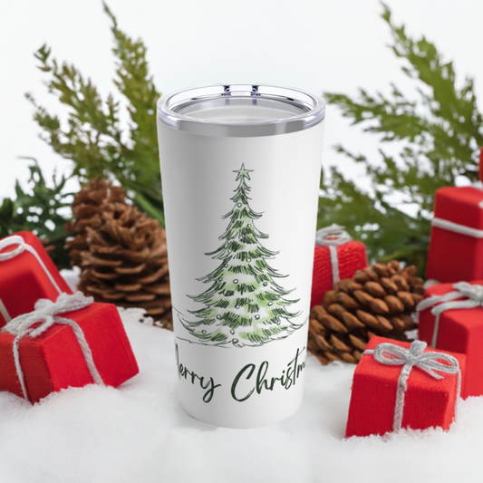 Evergreen Cheer Tumbler 20oz
