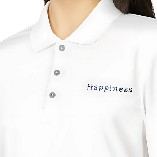 Customized Adidas Performance Polo - Happiness