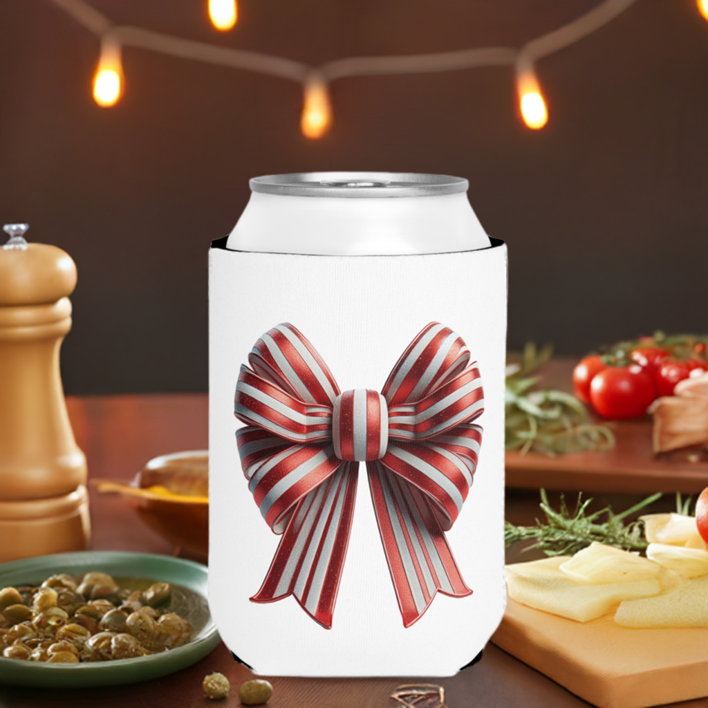 Jolly Bow Can Cooler Sleeve