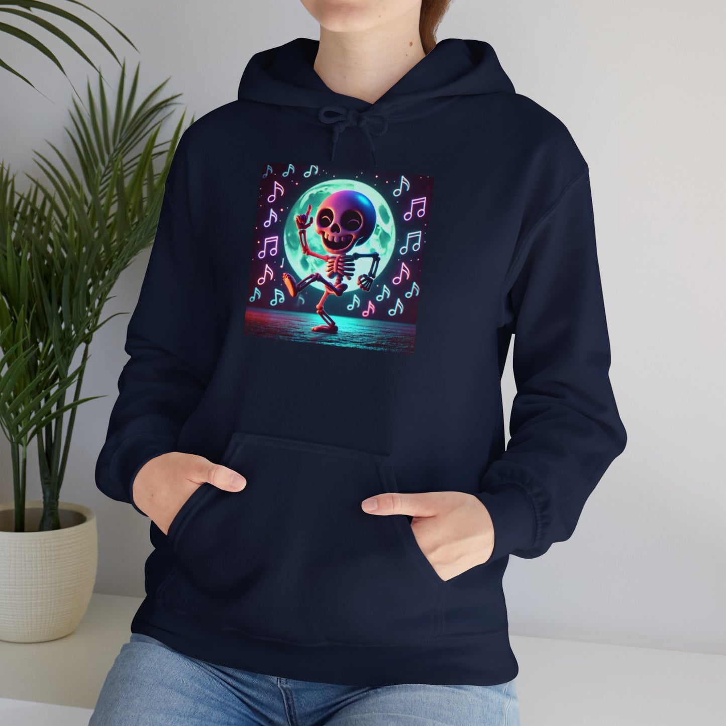 Moonlight Boogie Skeleton Hoodie