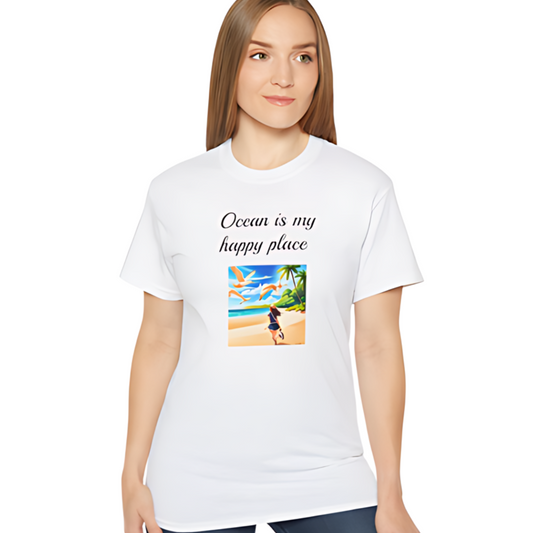 Ocean Vibes Cotton T-shirt