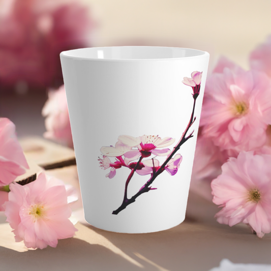 Pink blossom Latte Mug
