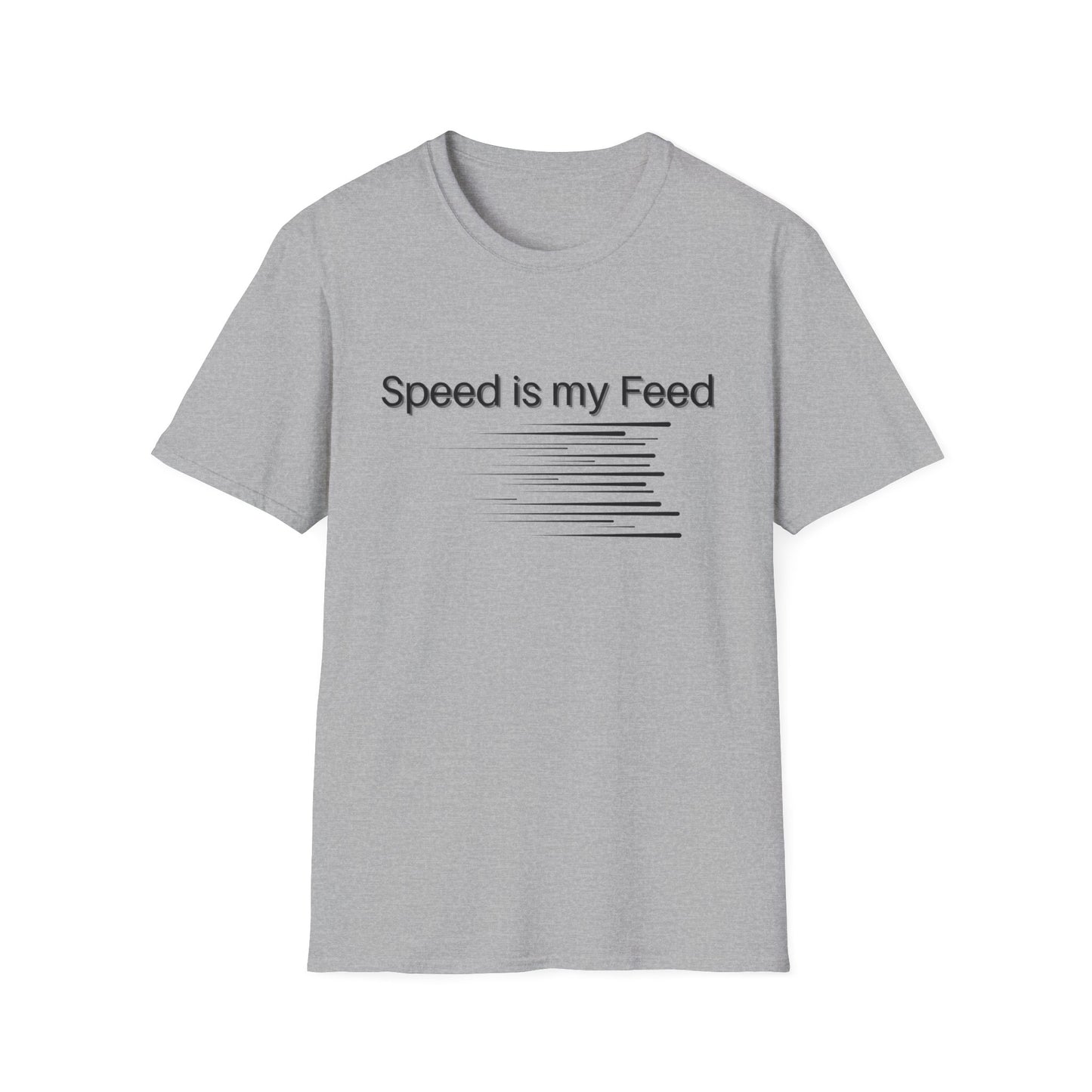Speed is my Feed - Motion Marks T-shirt