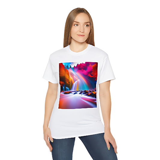 Unicorn Rainbow fall T-shirt