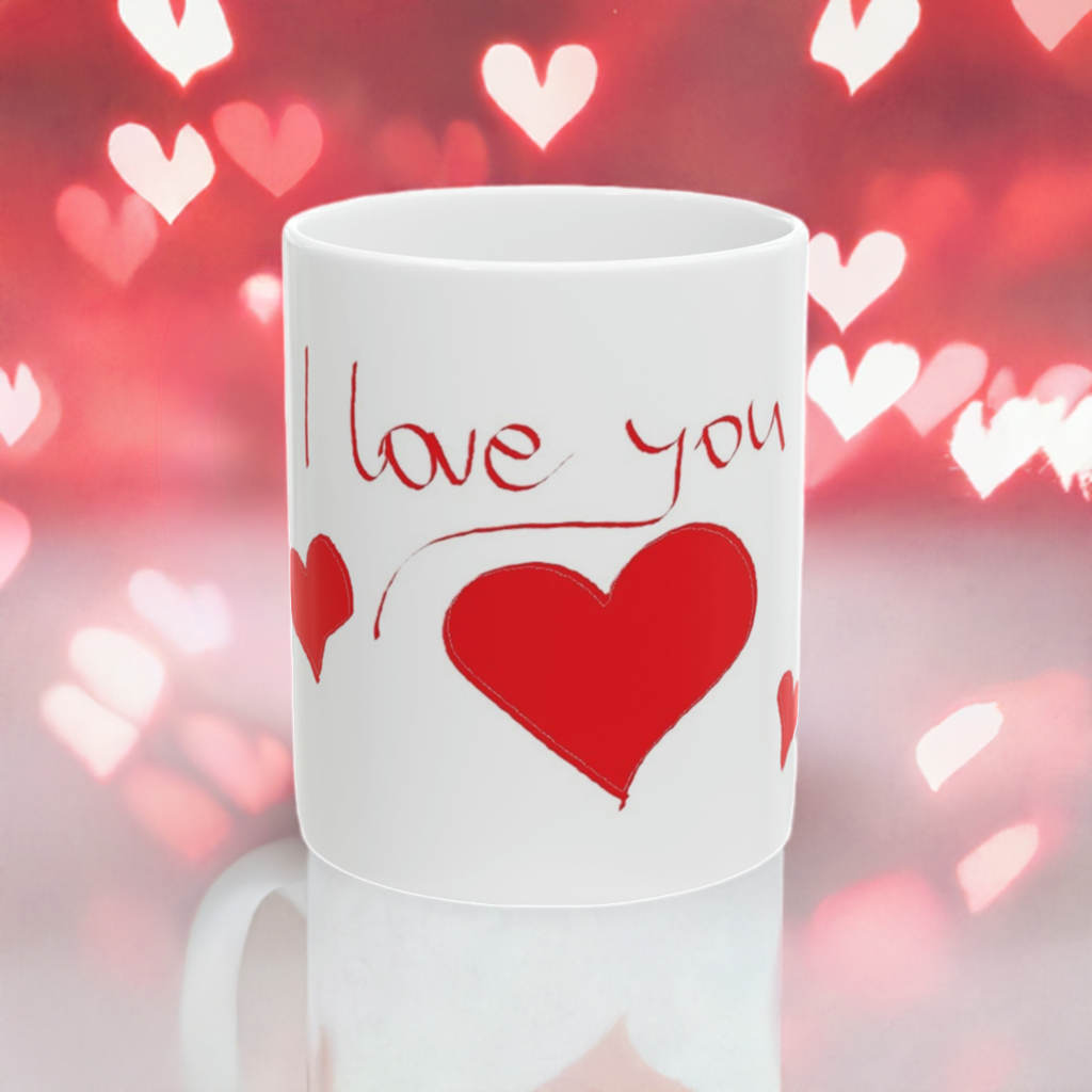 Valentine's Day Ceramic Mug 11oz