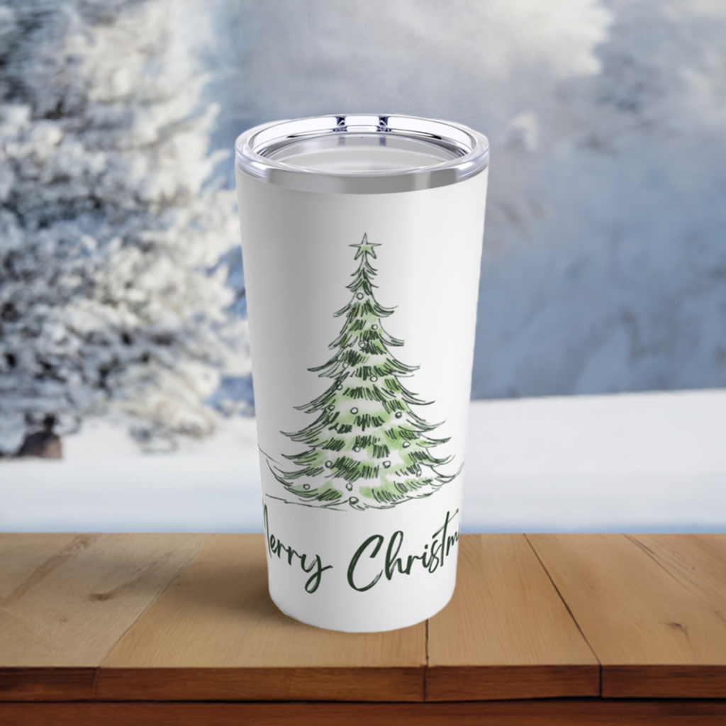 Evergreen Cheer Tumbler 20oz