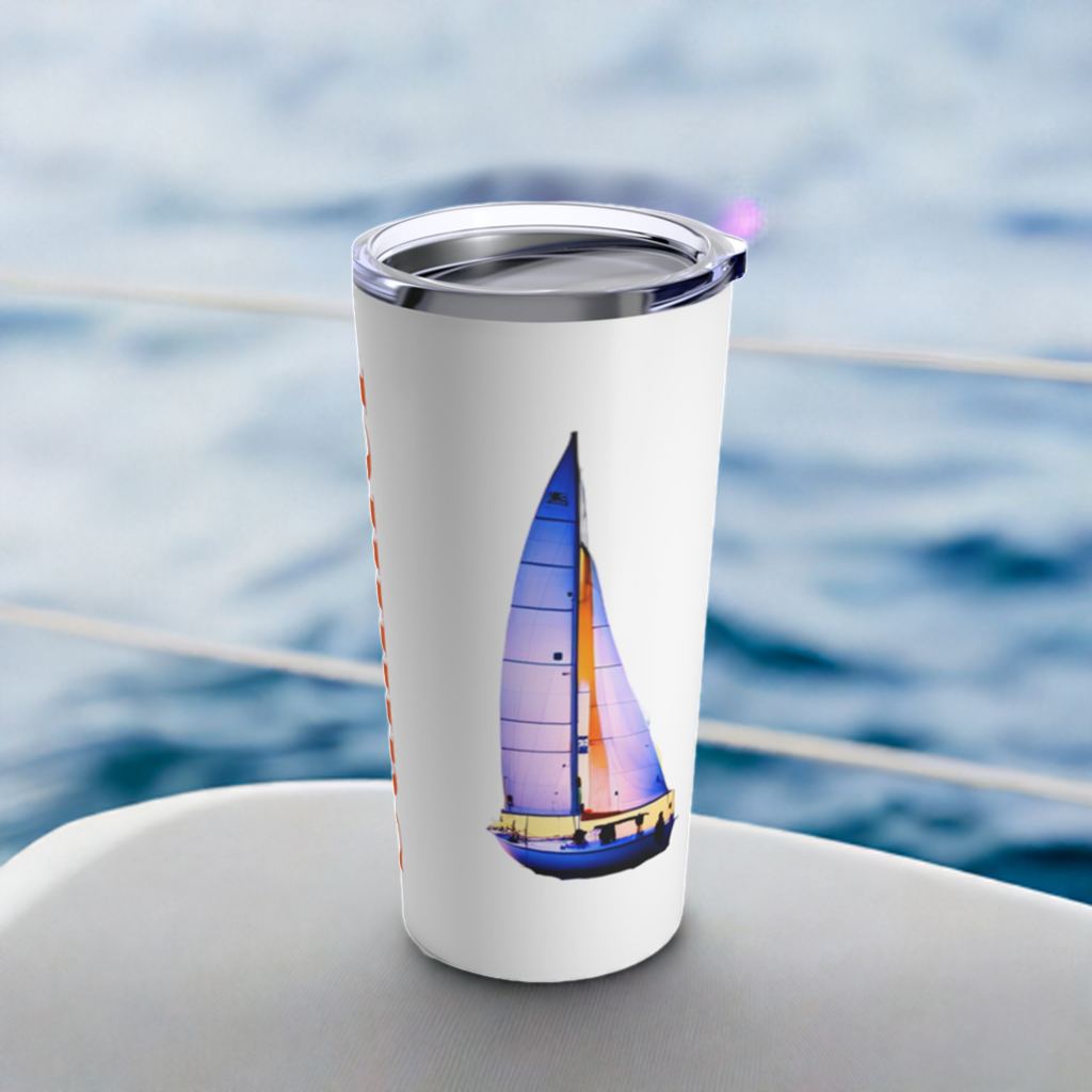 Summer Sail Tumbler 20oz