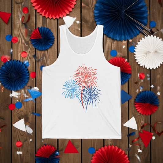 Summer Fireworks Tank Top